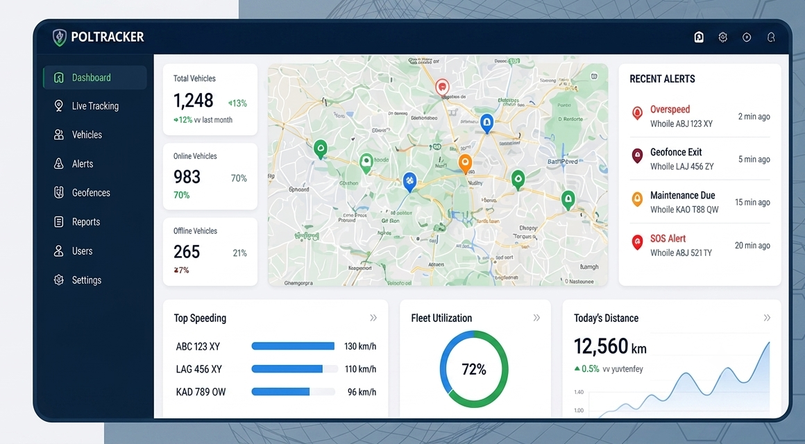 PolTracker Telematics System Interface